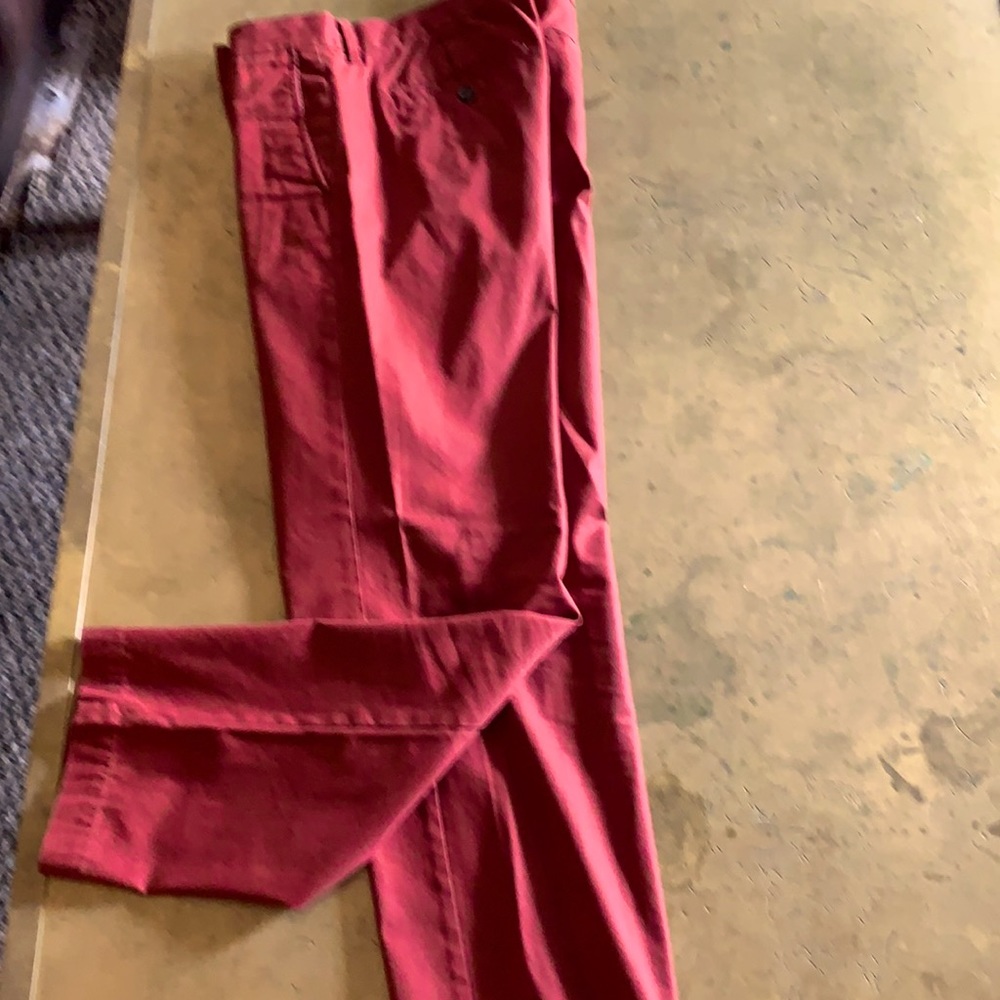 Banana Republic chinos in orange